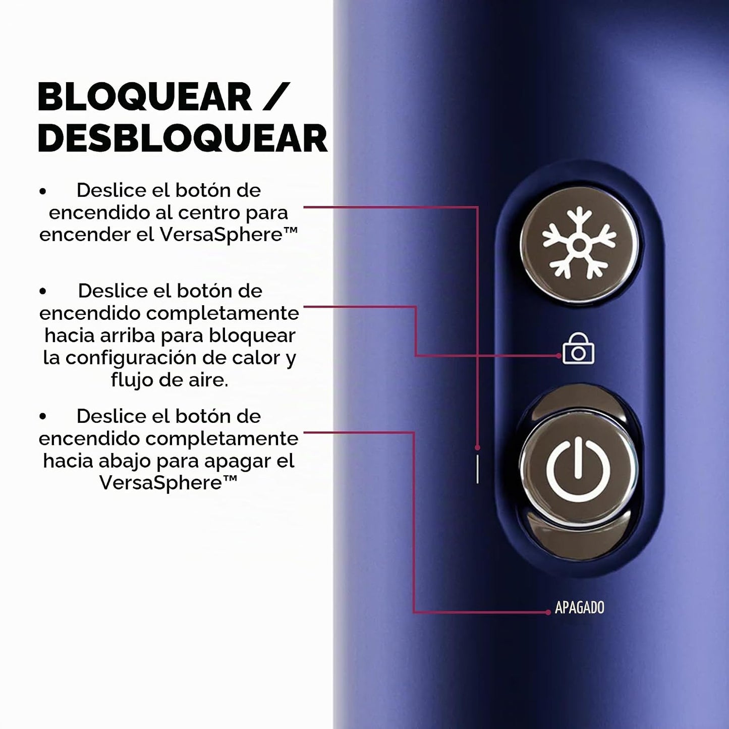 El VersaSphere Pro Air 6 en 1 Multi-Styler - Secador de pelo profes...