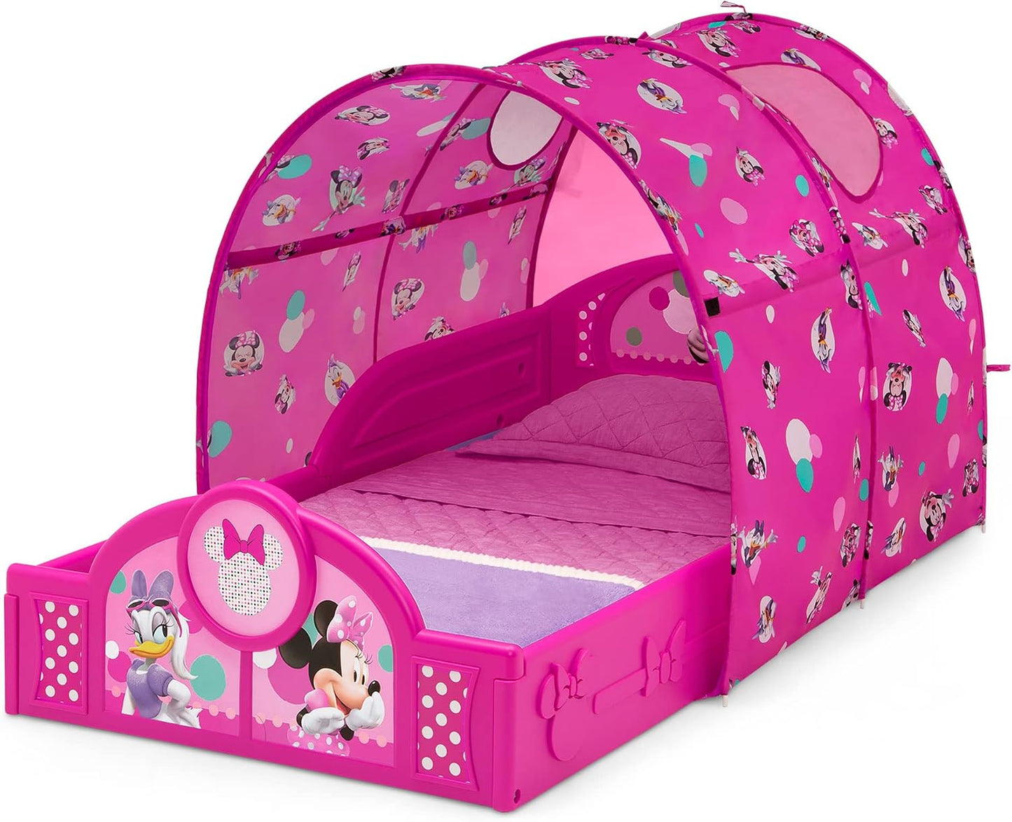 Delta Children - Cama infantil de plástico para dormir y jugar de M...