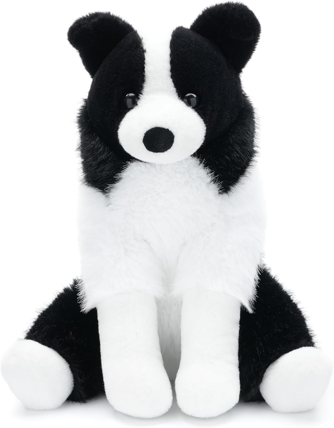 WEIGEDU Border Collie Animal de Peluche Juguete de Perro, 12 Pulgad...