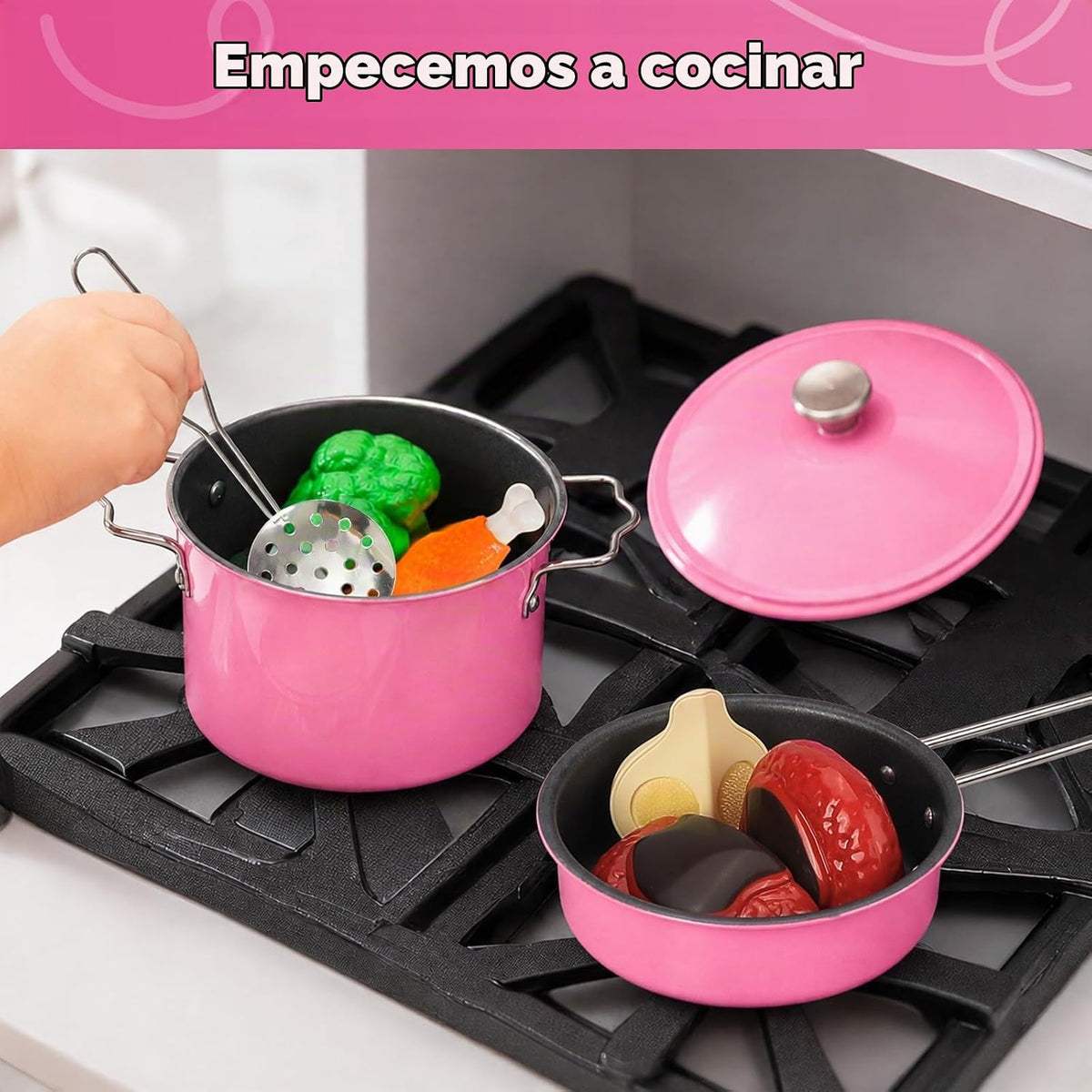 Liberry Juego de cocina para niños, juguetes de cocina para niños p...