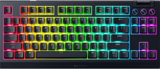 Razer BlackWidow V4 TKL HyperSpeed Teclado inalámbrico intercambi...