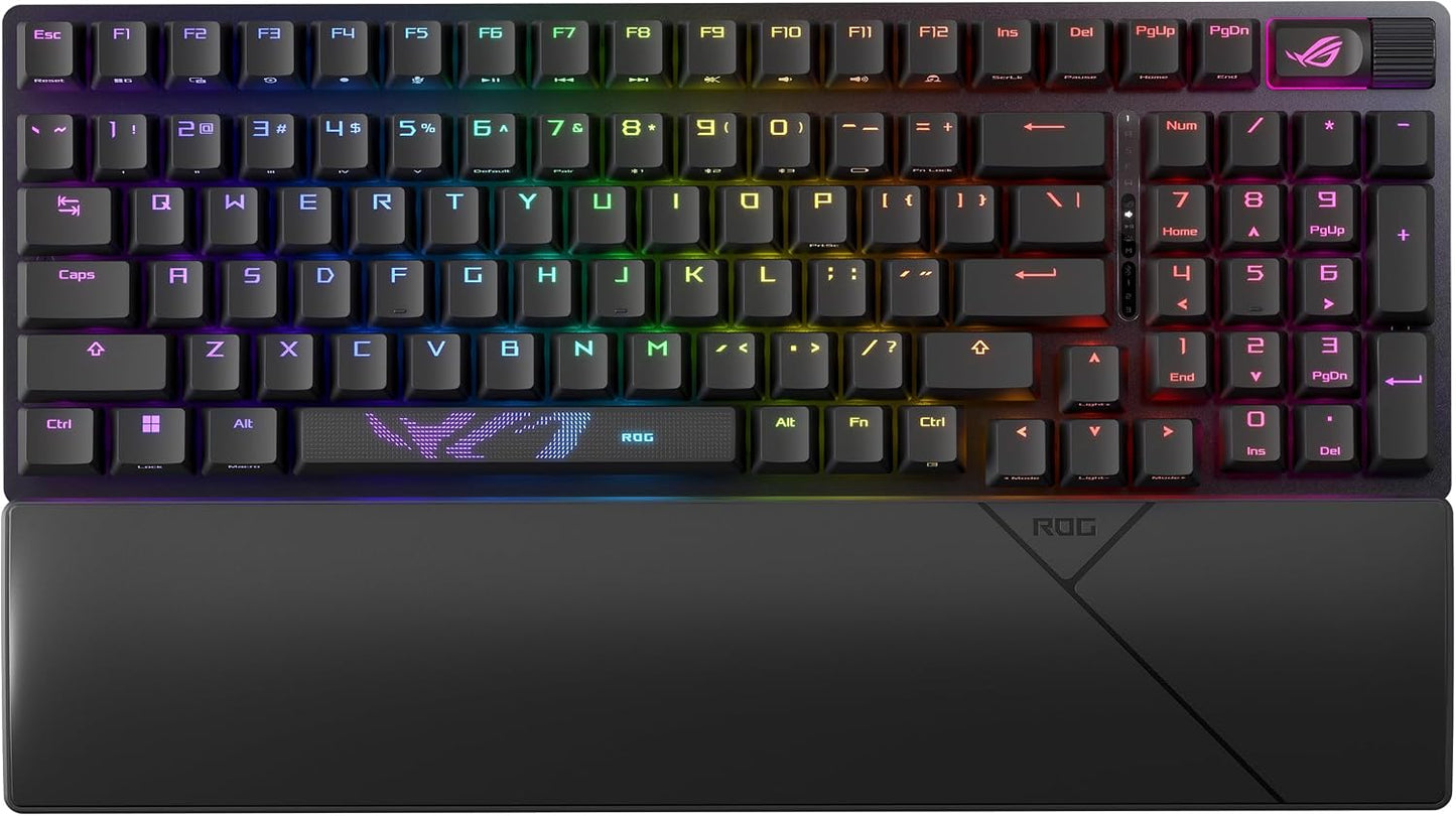 ASUS ROG Strix Scope II 96 Teclado inalámbrico para juegos y ratón...