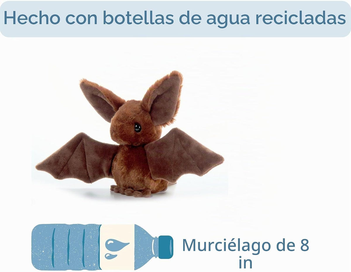 Peluche de murciélago de The Petting Zoo, regalos para niños, anima...
