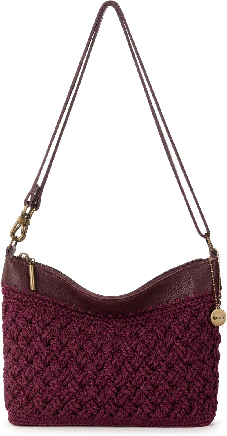 The Sak Lumi Convertible Crossbody - Bolso de mano 3 en 1 de ganchi...