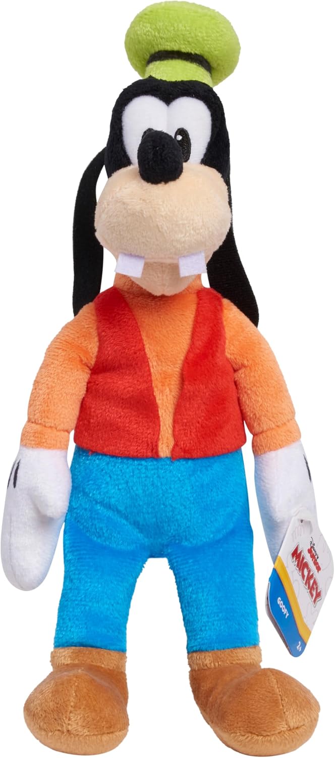 Just Play - Peluche pequeño de Mickey Mouse de Disney Junior Goofy,...