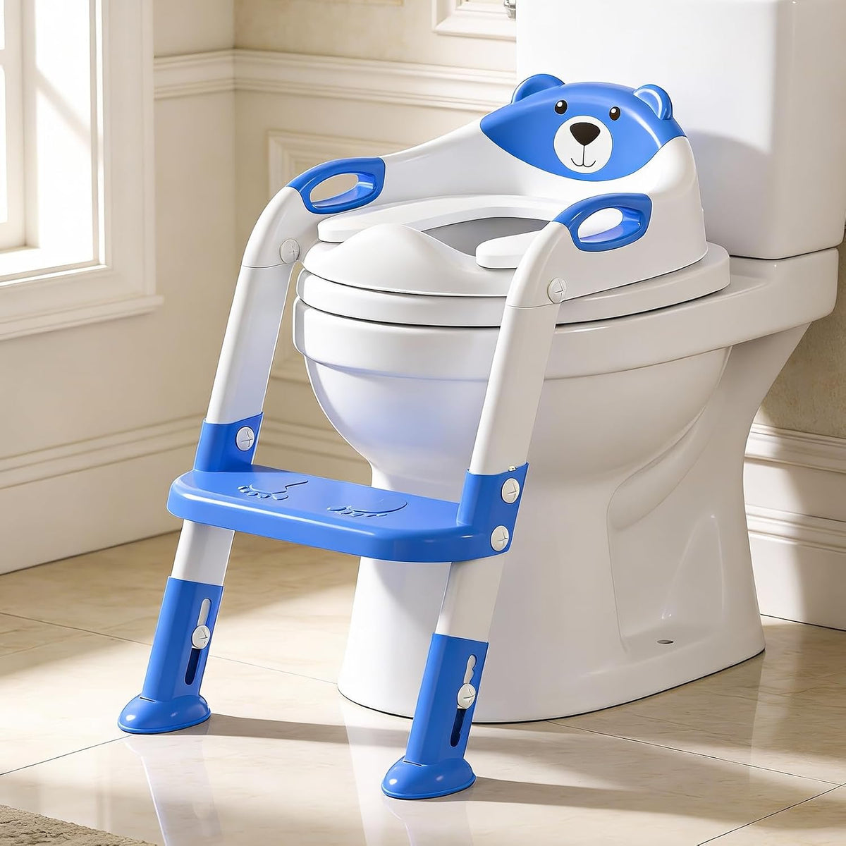 Inodoro de entrenamiento para ir al baño para niños pequeños, asien...