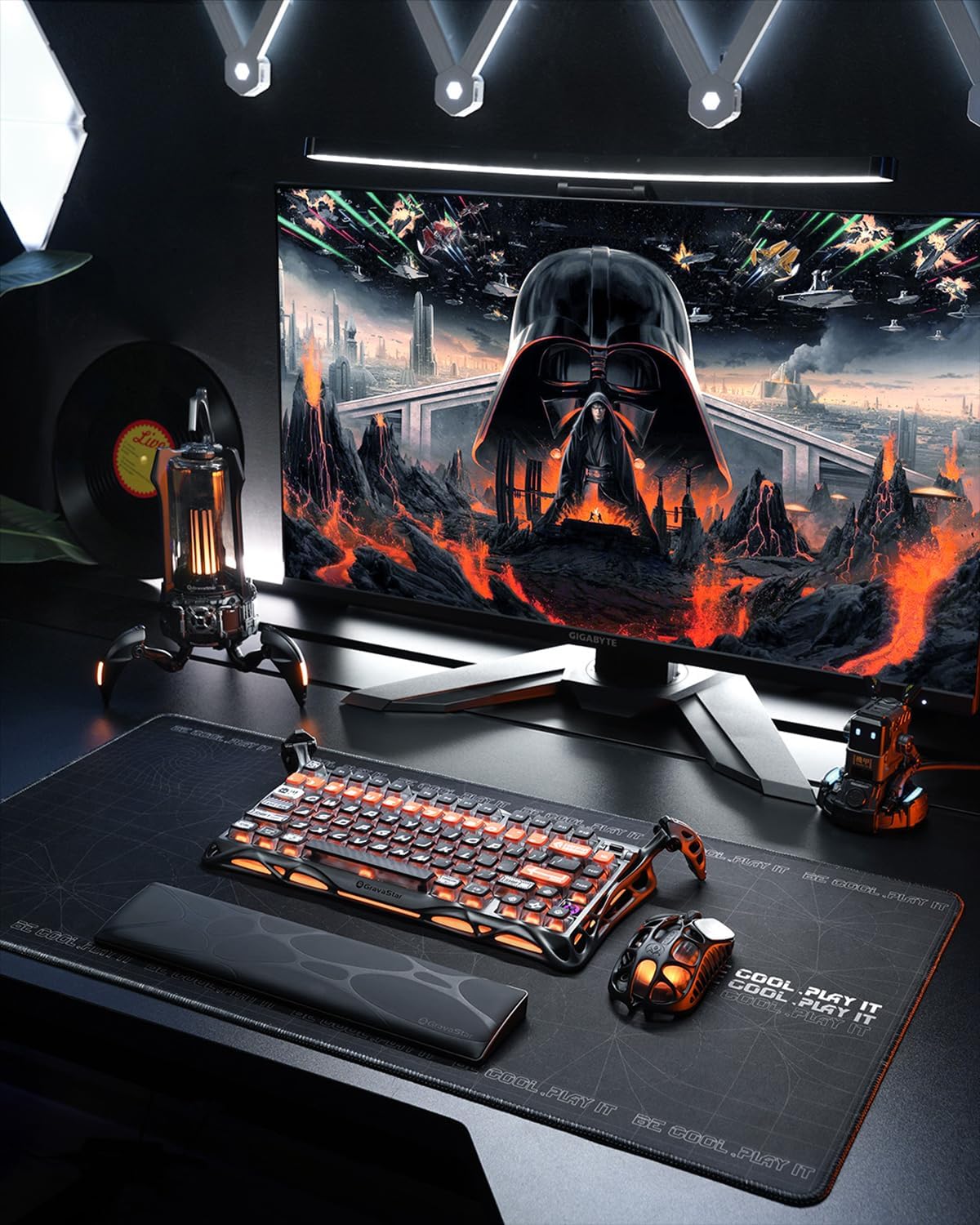 GravaStar Teclado mecánico inalámbrico Mercury K1 Pro para juegos,...