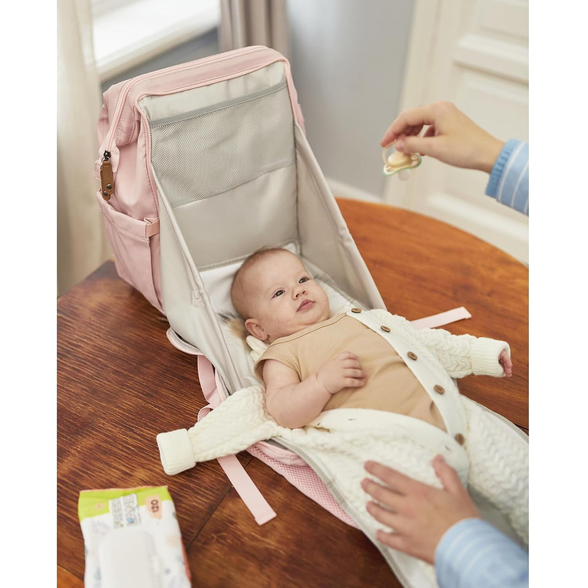 AIITA Mochila para Pañales, Mochila para Pañales Multifunción con C...