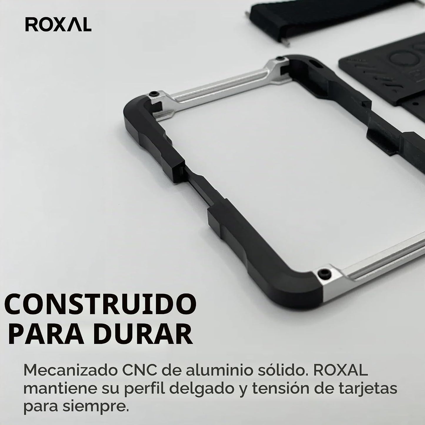 Roxal Cartera para tarjetas compatible con Passport Magsafe, Negro...