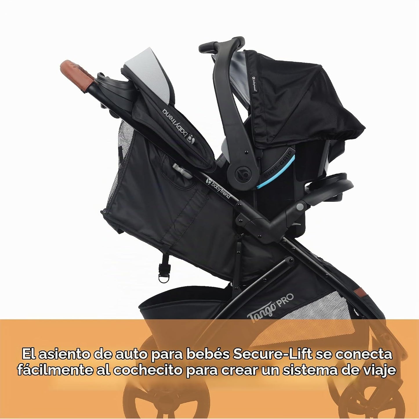 Baby Trend Tango PRO Sistema de Viaje con Asiento de Auto Infantil...