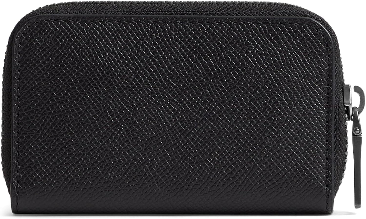 Coach Estuche de tarjetas para hombre, negro 1, talla única