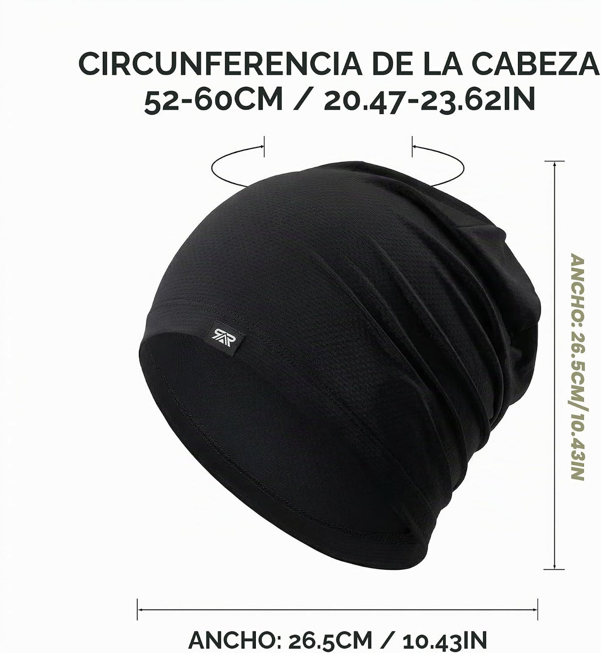QINGLONGLIN Gorro de calavera refrescante que absorbe el sudor | Go...