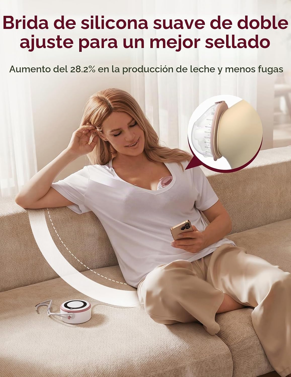 Momcozy - Bomba extractora de leche V1 Pro de grado hospitalario, s...