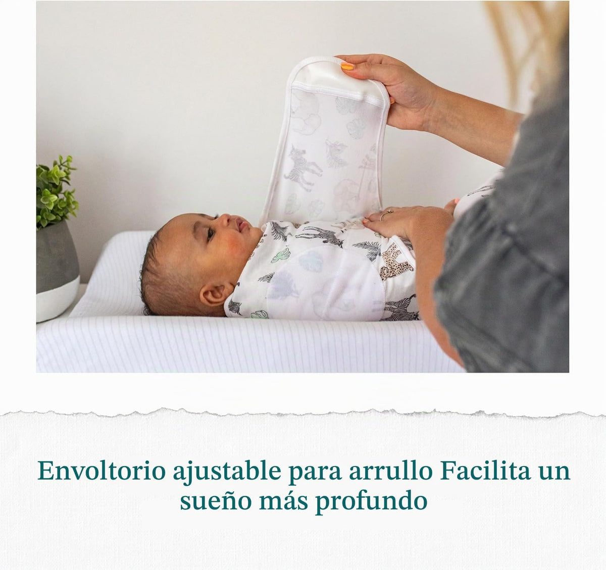 aden + anais Essentials - Manta para envolver con facilidad al reci...