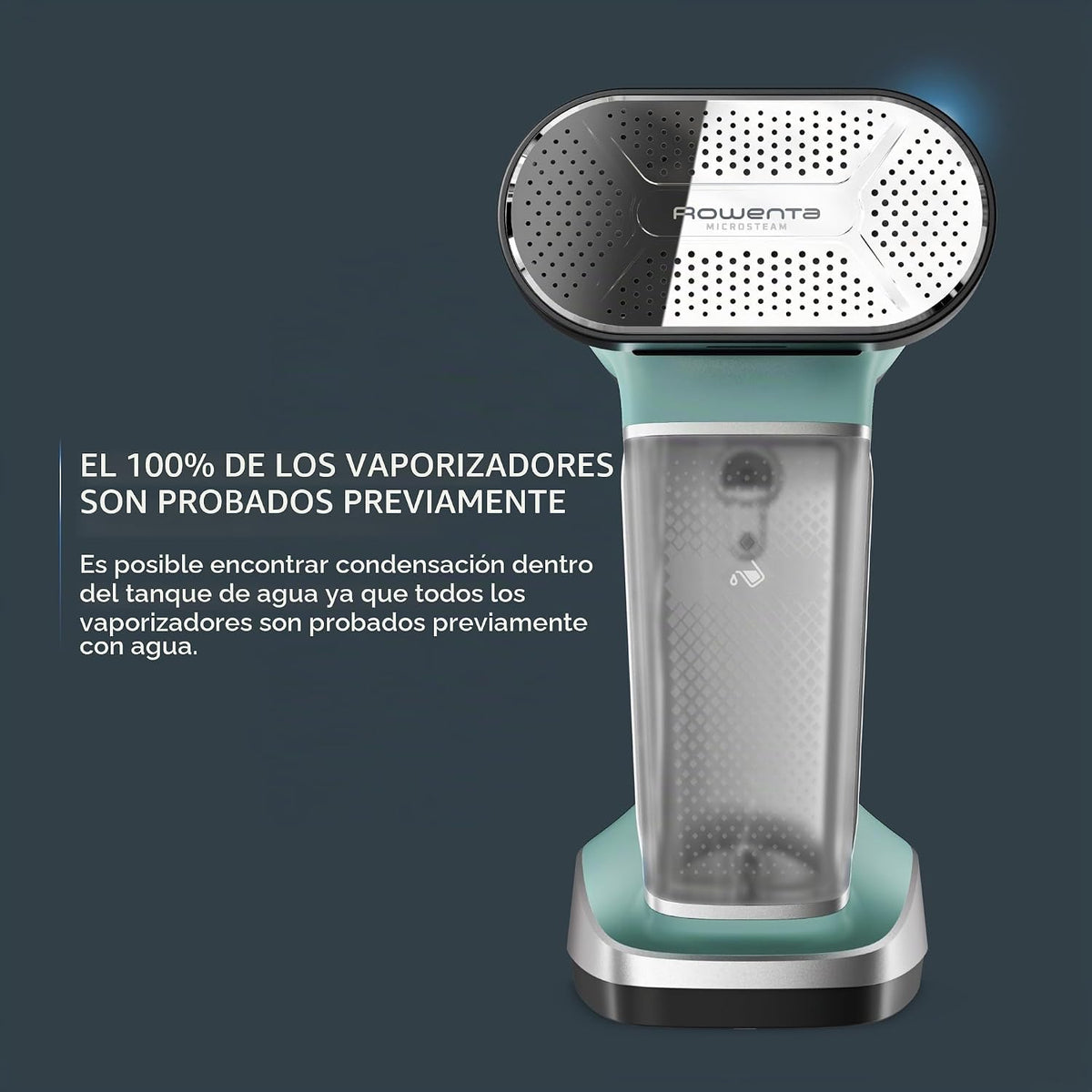 Rowenta Vaporizador de mano para ropa, vaporizador y plancha Pure F...