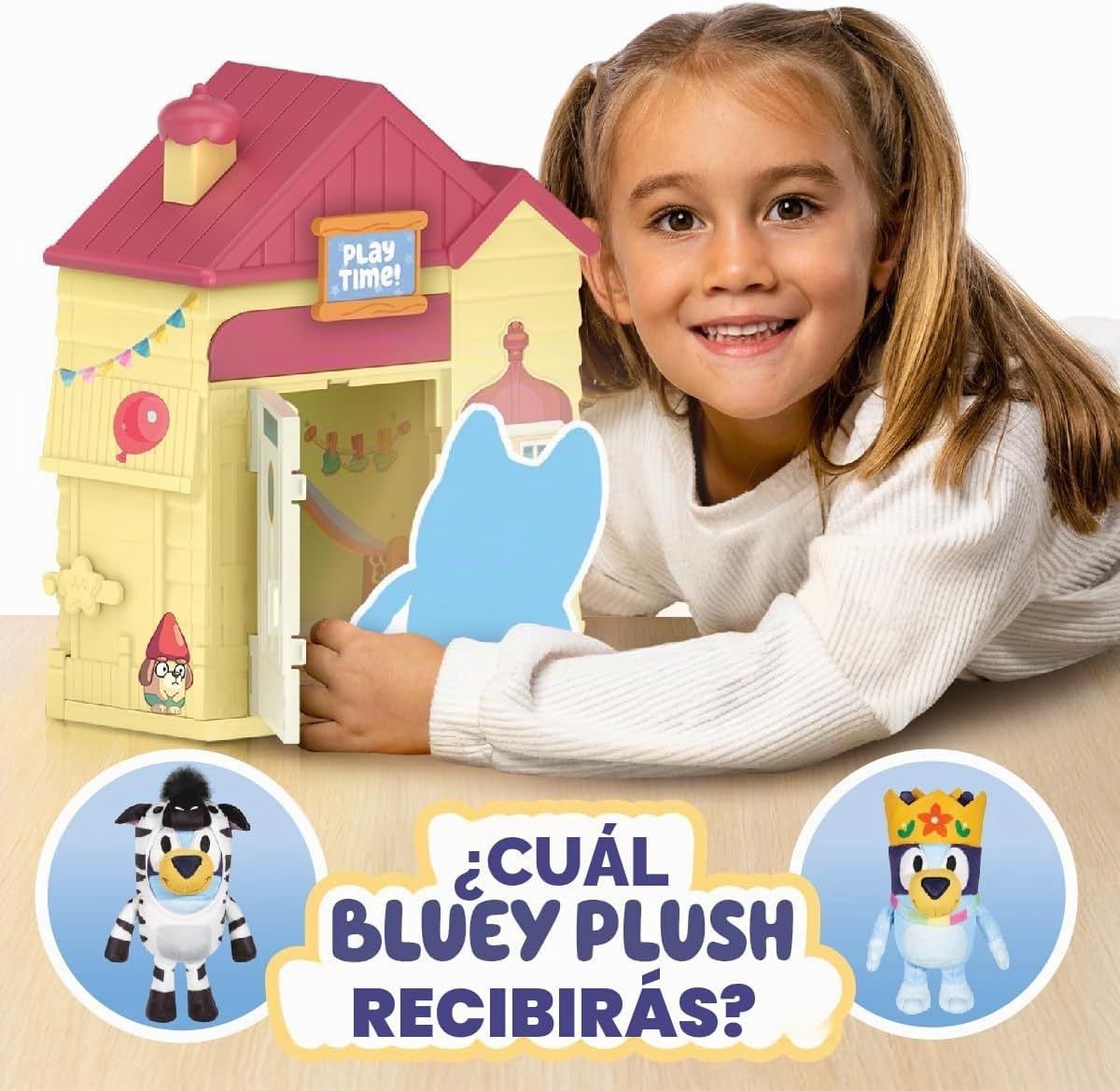 Bluey 's Play Date Plush Surprise - Juego de casa para niños pe...