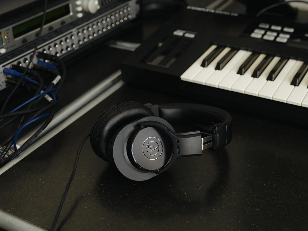 Audio-Technica ATH-M20x Auriculares profesionales para monitor de e...