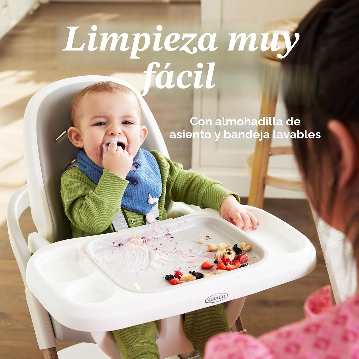 Graco EveryStep - Silla alta 6 en 1, para bebés y niños pequeños, s...