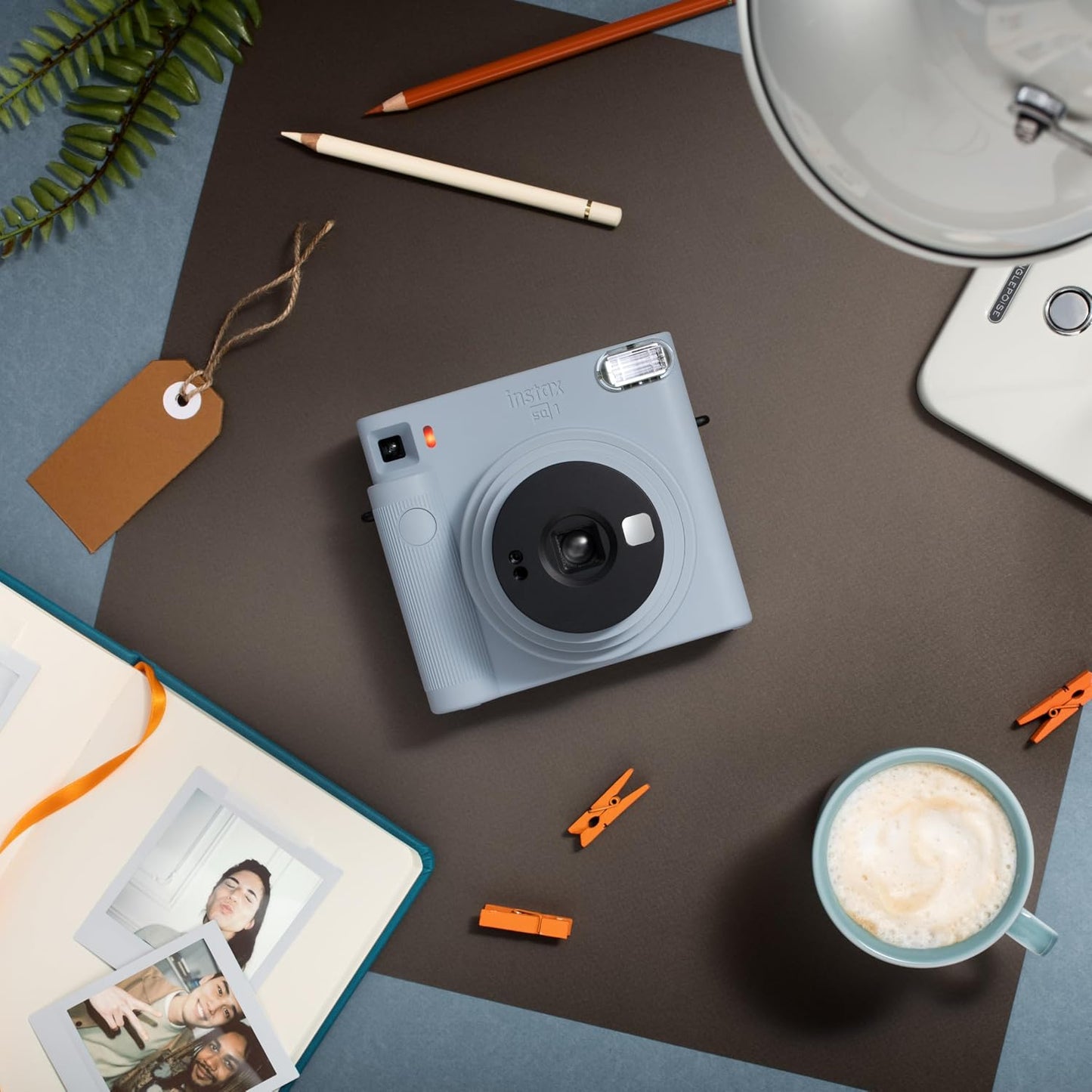 Cámara instantánea Instax Square SQ1, Azul Glaciar