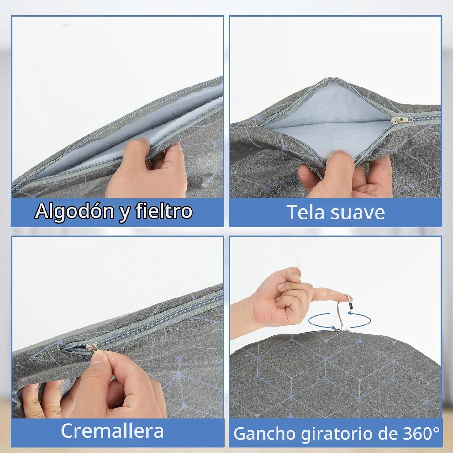 Tabla de vapor para ropa con guante de planchado, almohadilla de pl...