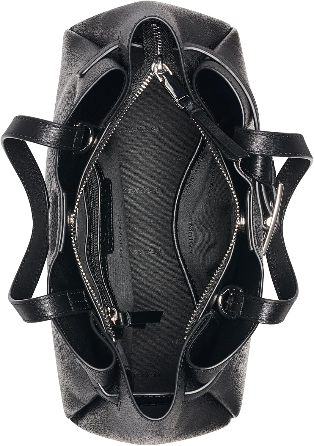 Calvin Klein Bolso organizador con triple compartimento para mujer