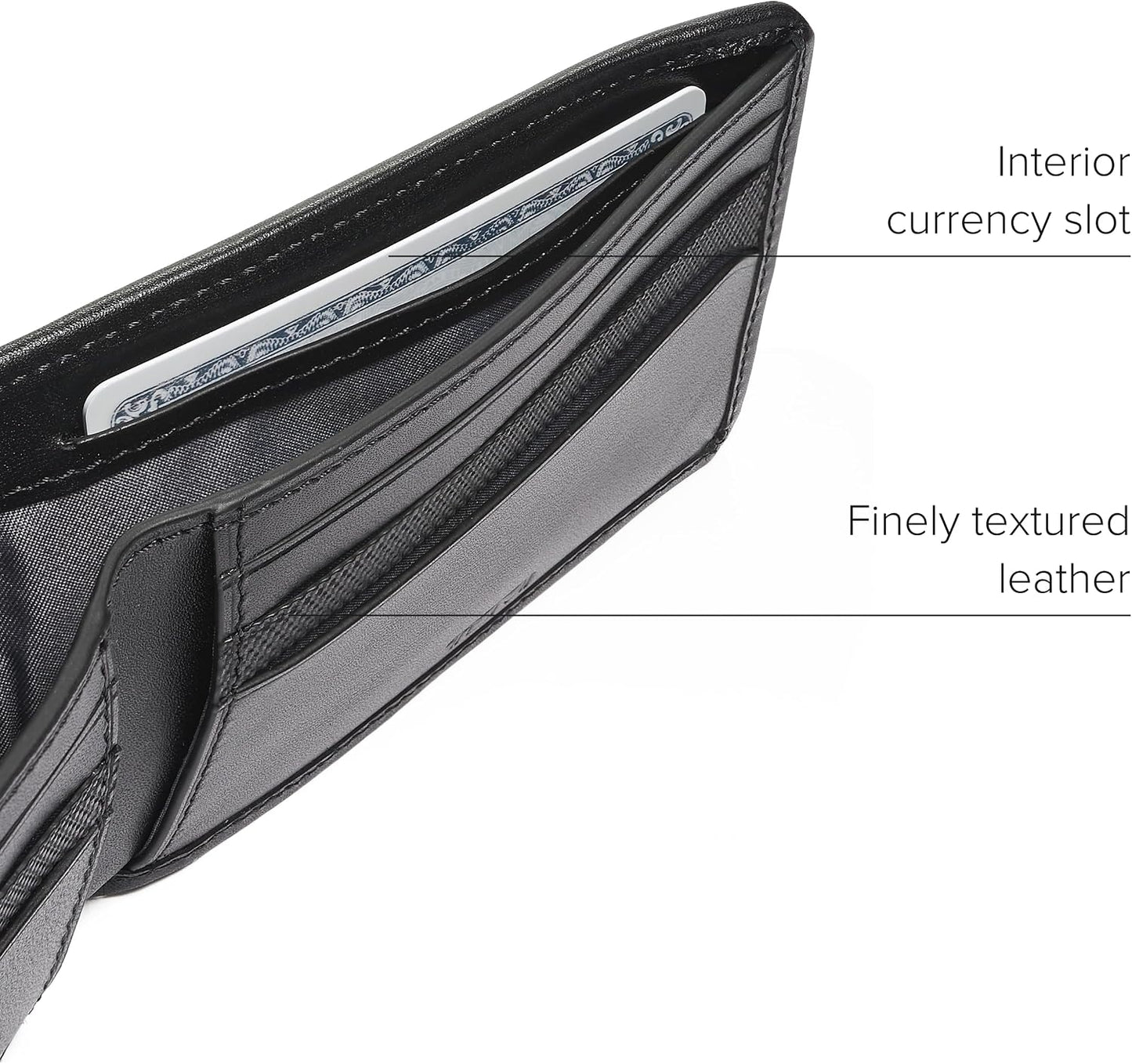 TUMI - Alpha Slim Billetera Individual Billetera para Hombres - Neg...