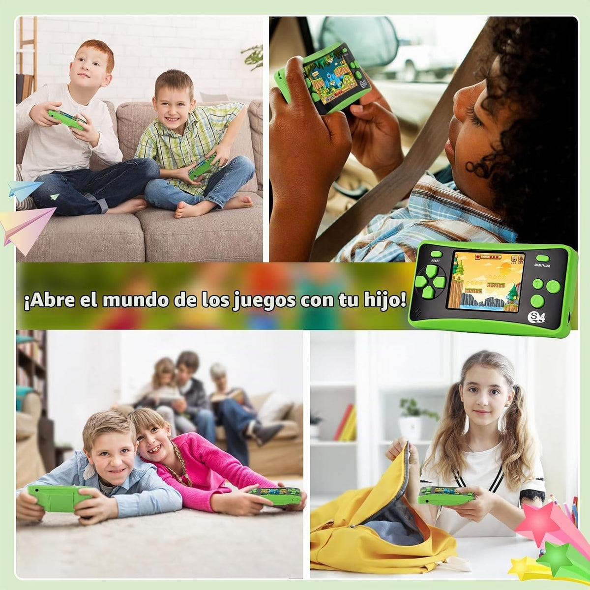 Salida incorporada de la TV de la ayuda de los videojuegos del jueg...