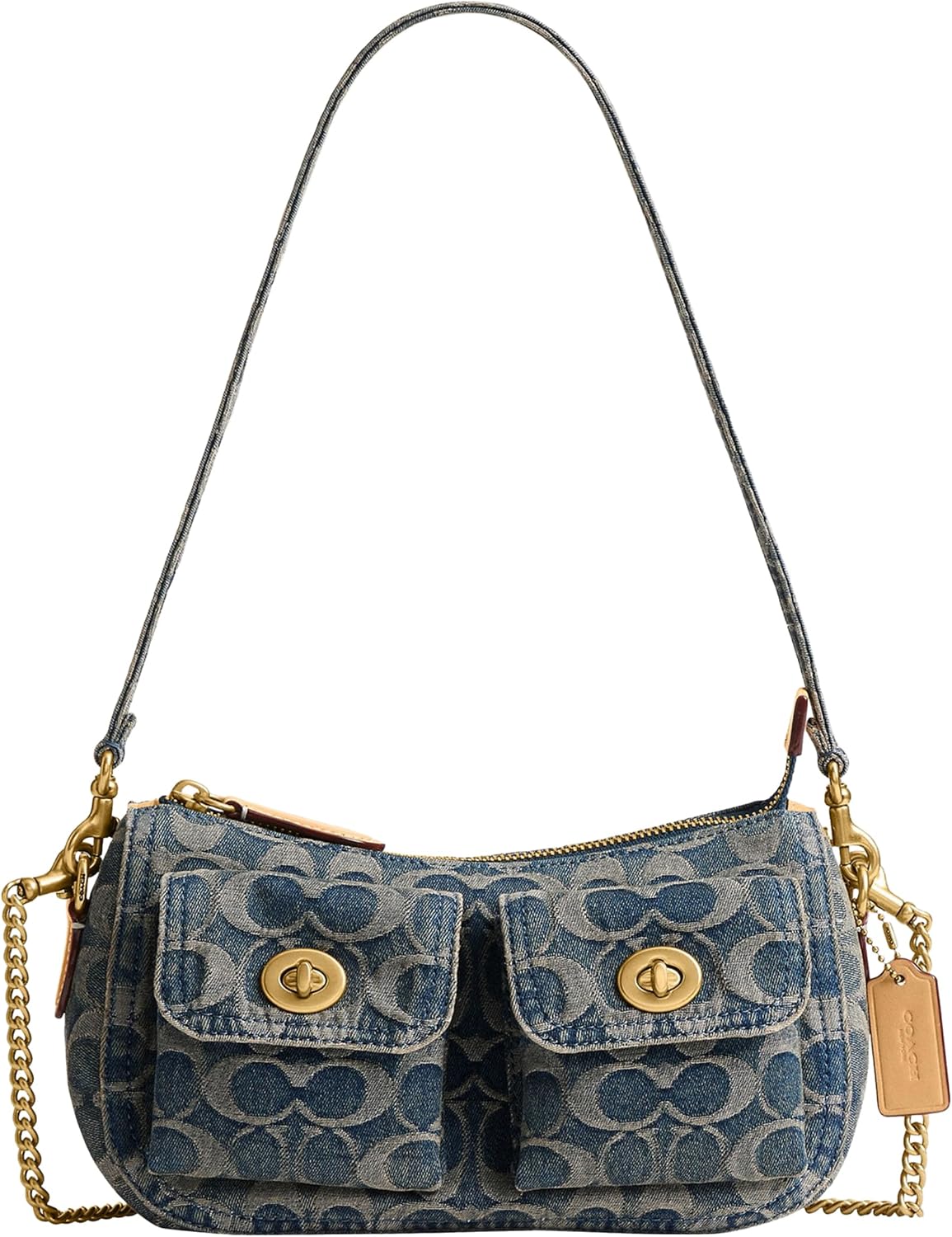 COACH Bolsa de Waverly con doble torno