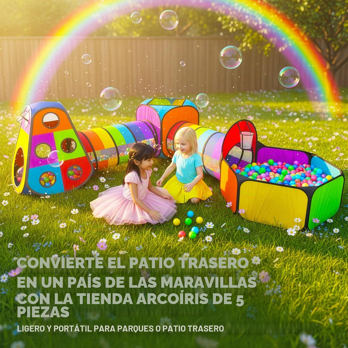 Playz 5 piezas de tiendas de campaña y túneles para niños - Piscina...