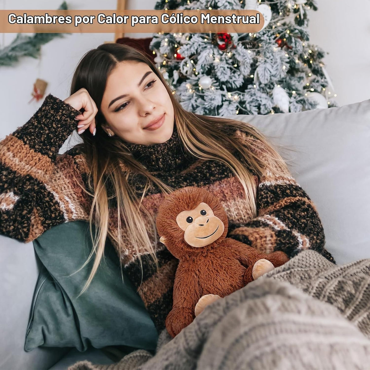 SuzziPals Almohadilla térmica para animales de peluche, peluche de...