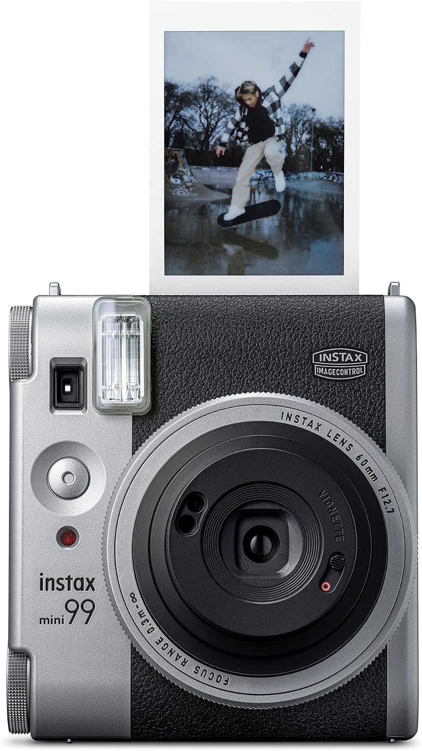 FUJIFILM Cámara Instax Mini 99 de película instantánea - Plata