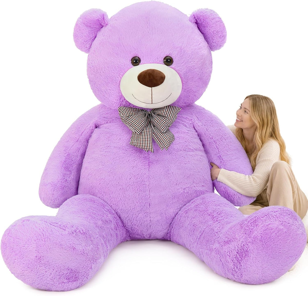 MaoGoLan Oso de peluche gigante de 7 pies, animal de peluche gigant...