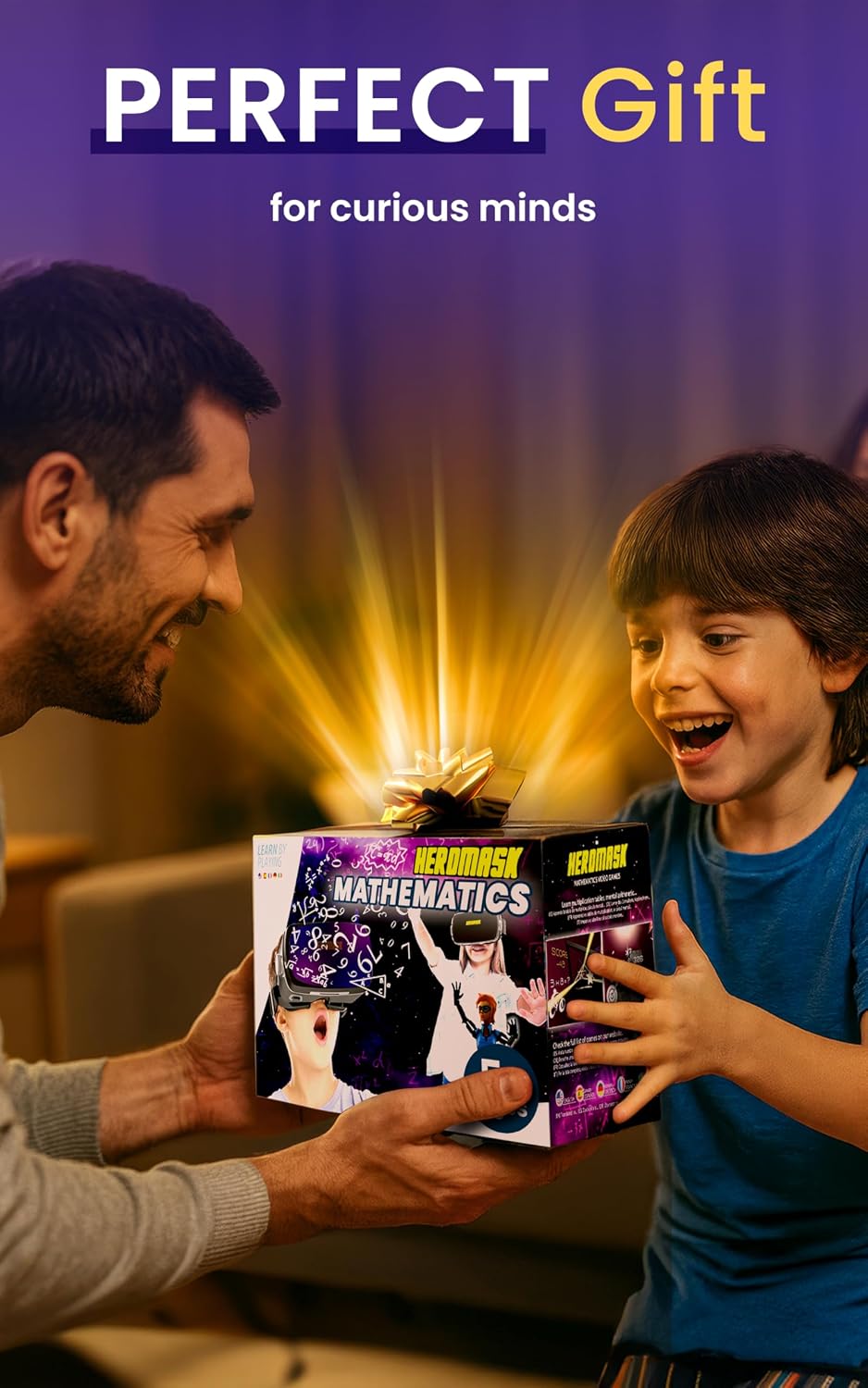 Auriculares HeroMask VR ＋ Juegos de matemáticas \u2014 Regalo para...