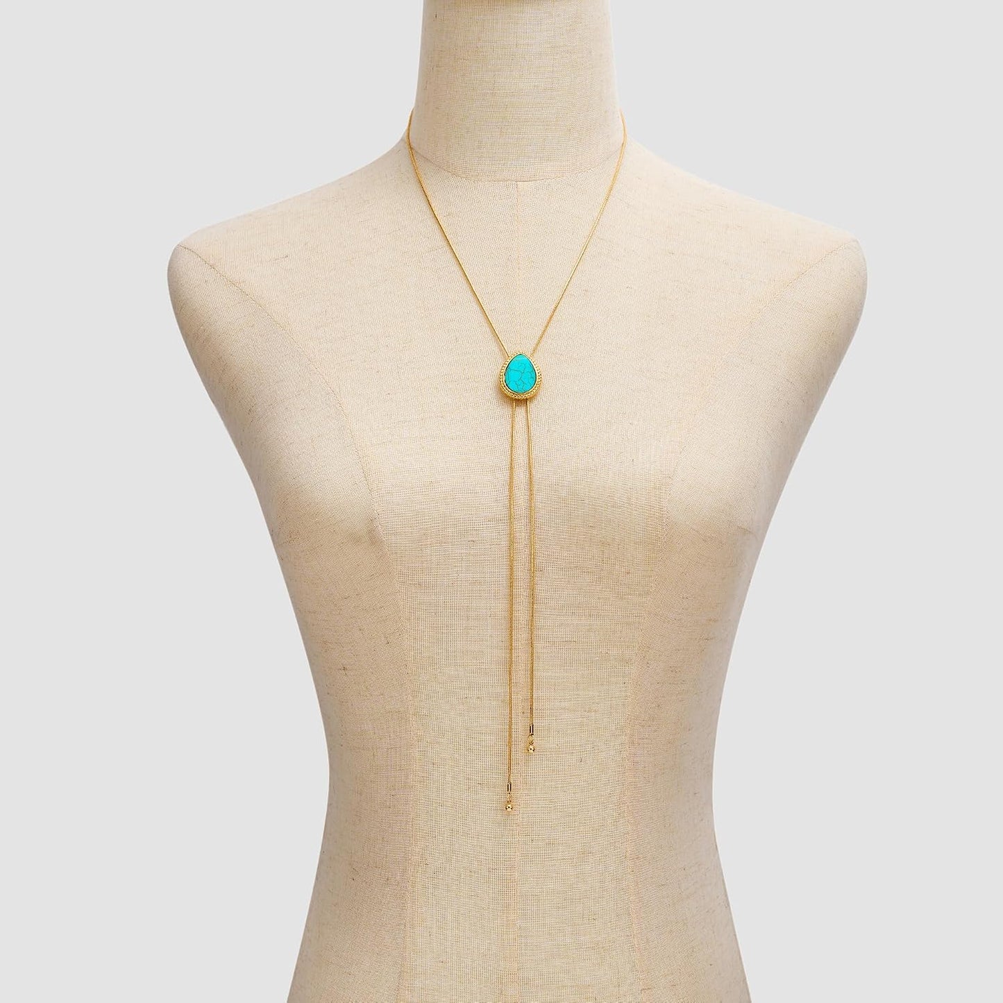 NEPULOY Collar de Vaquera Occidental para Mujer - Cadena Larga de E...