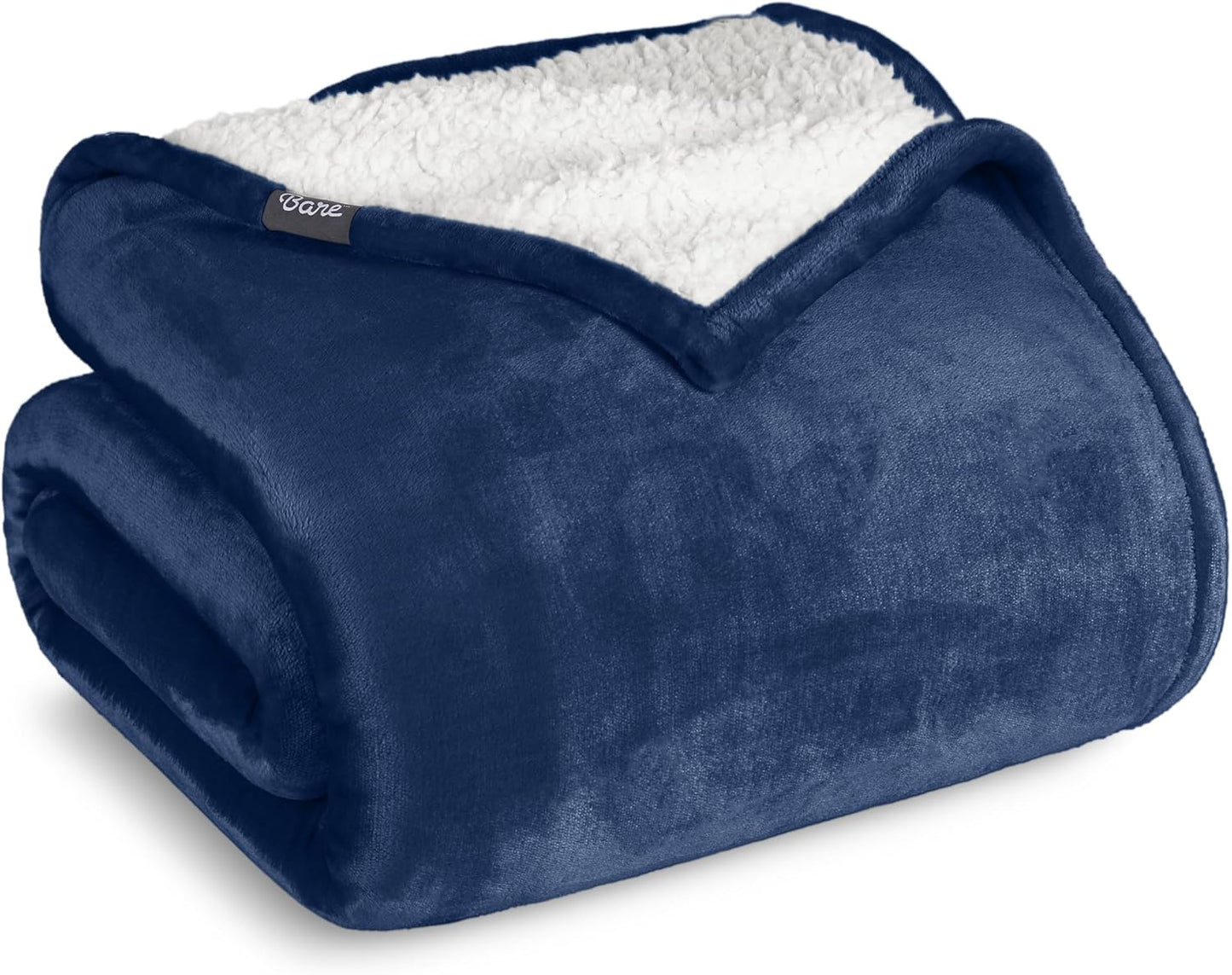 Bare Home Manta de Forro Polar Sherpa - Tamaño Full\/Queen - Manta...