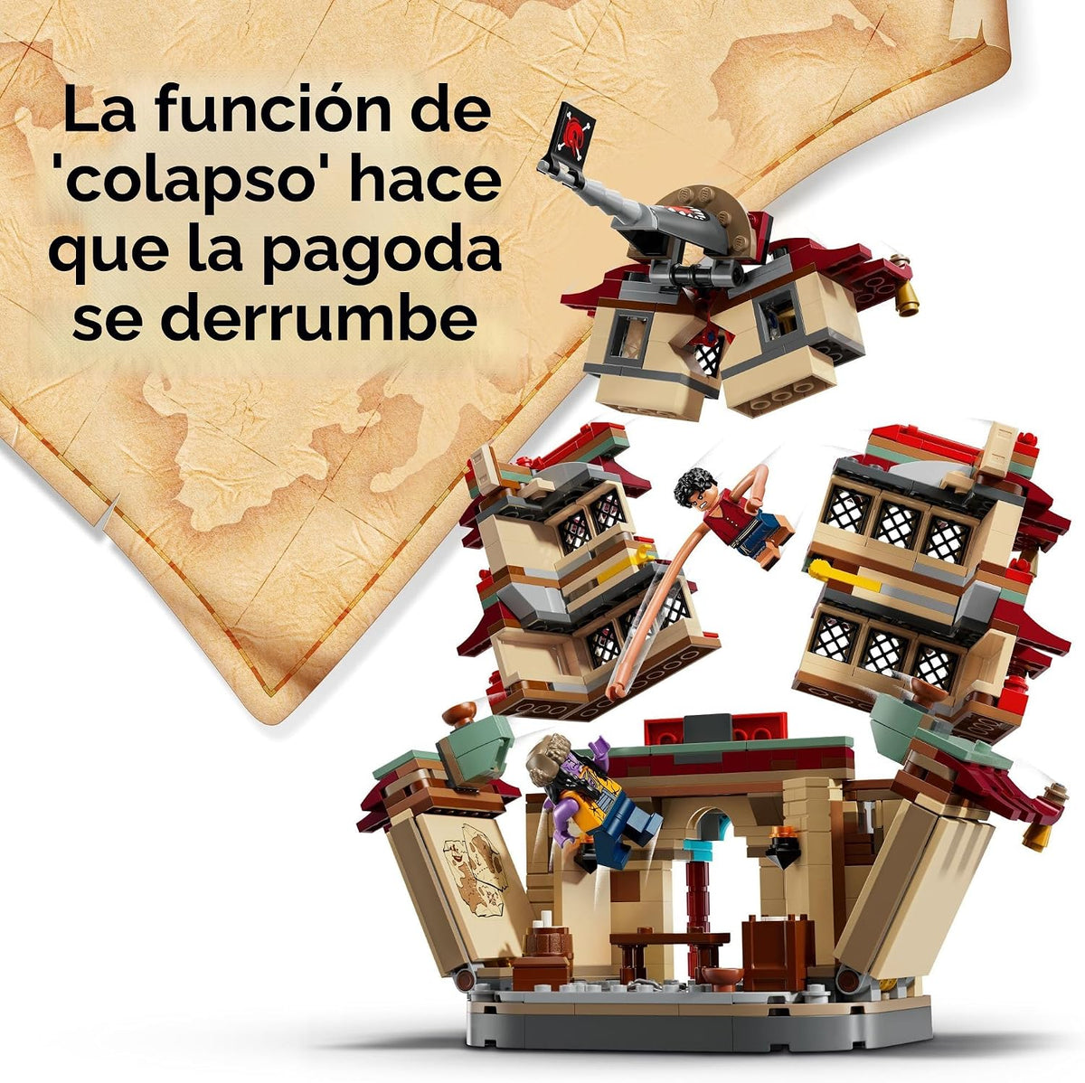 LEGO UN PEZZO Batalla en el Parque Arlong Bloques de Construcción -...