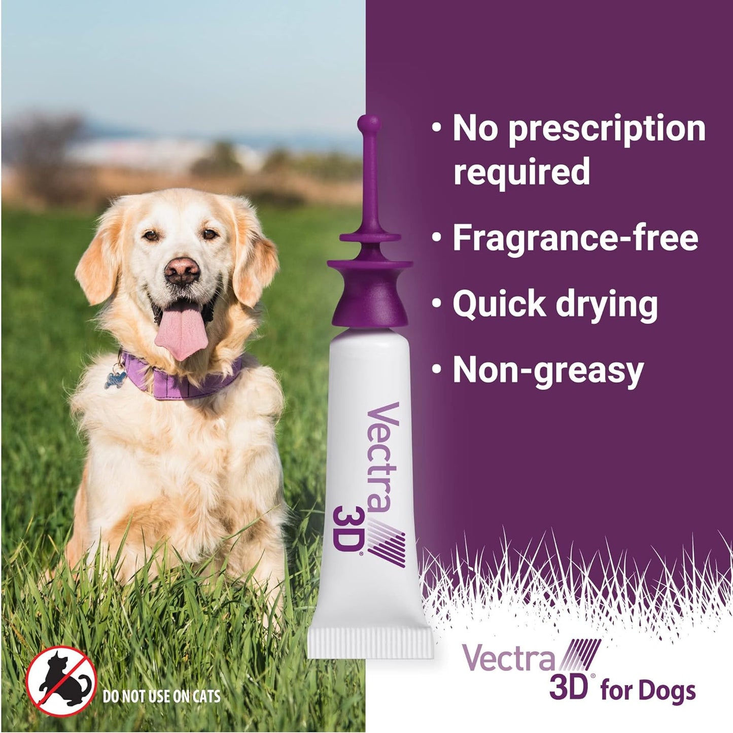 Vectra 3D Tratamiento y prevención de pulgas, garrapatas y mosquito...