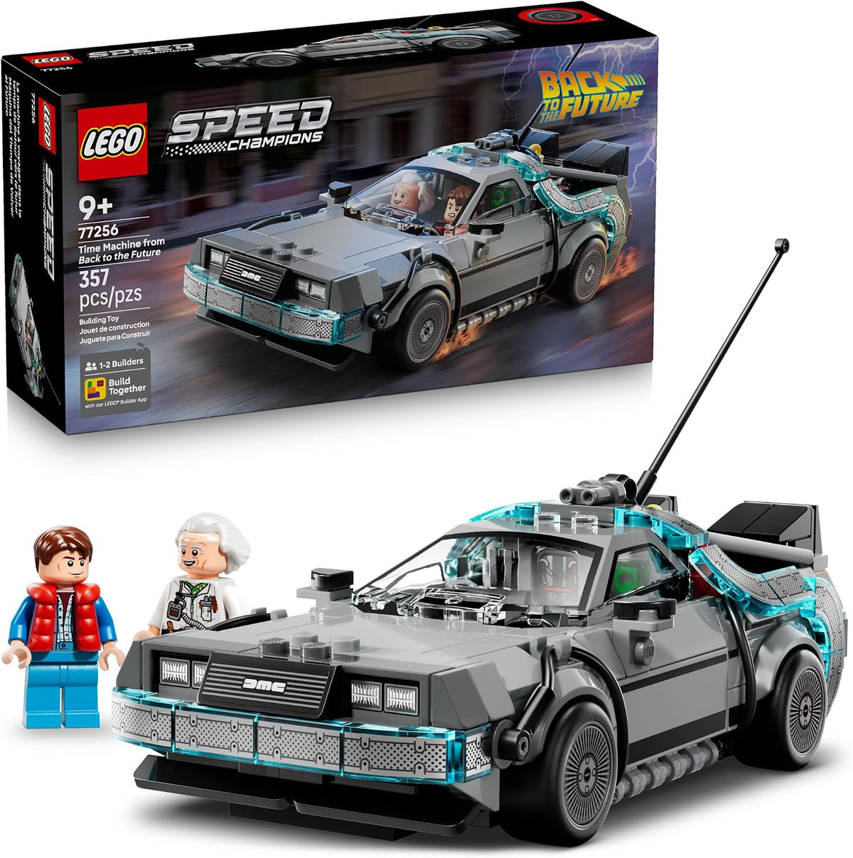 LEGO Speed Champions Máquina del Tiempo de Regreso al Futuro - Jugu...