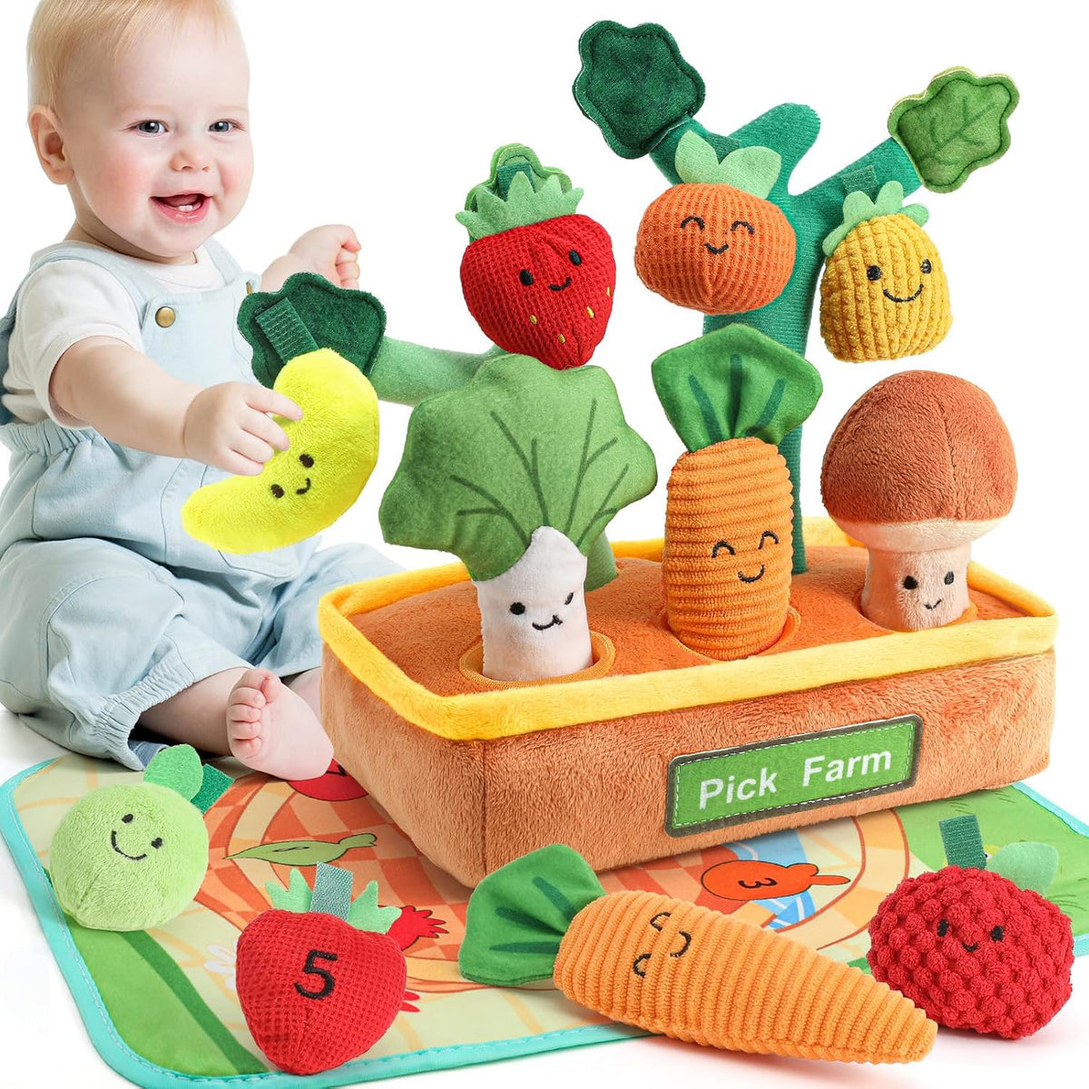 Mini Tudou Juguetes para bebés de 6 a 12 meses, juguetes sensoriale...