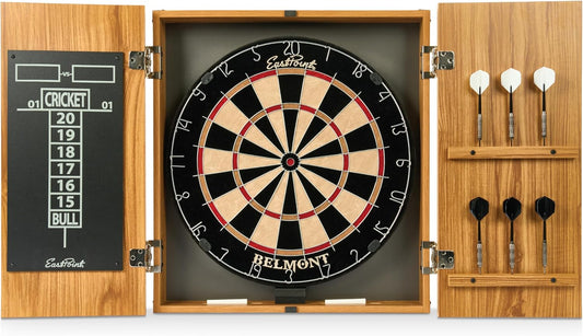 EastPoint Belmont - Gabinete para tablero de dardos, 6 dardos con p...