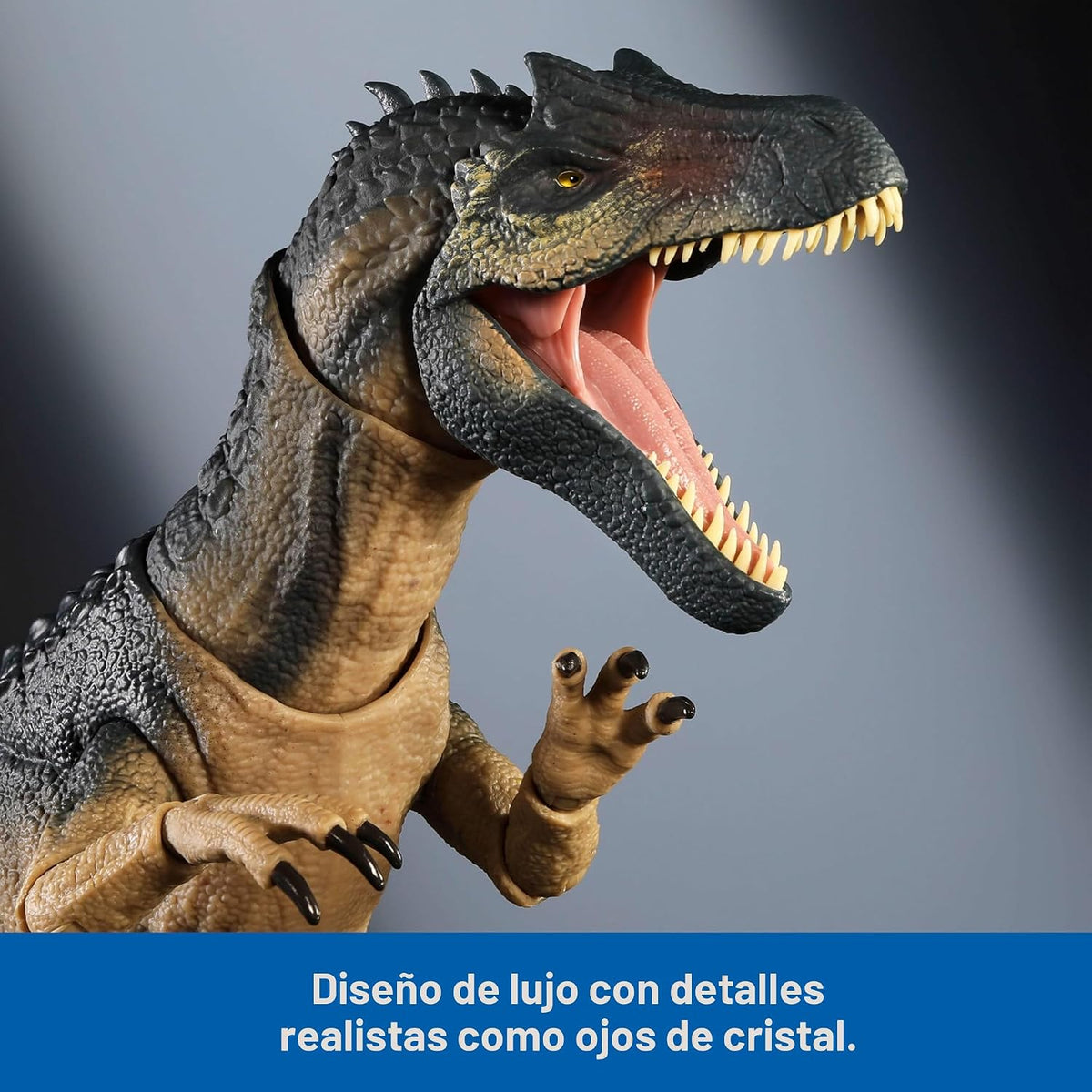 Mattel Jurassic World Hammond Collection Allosaurus Figura de dinos...