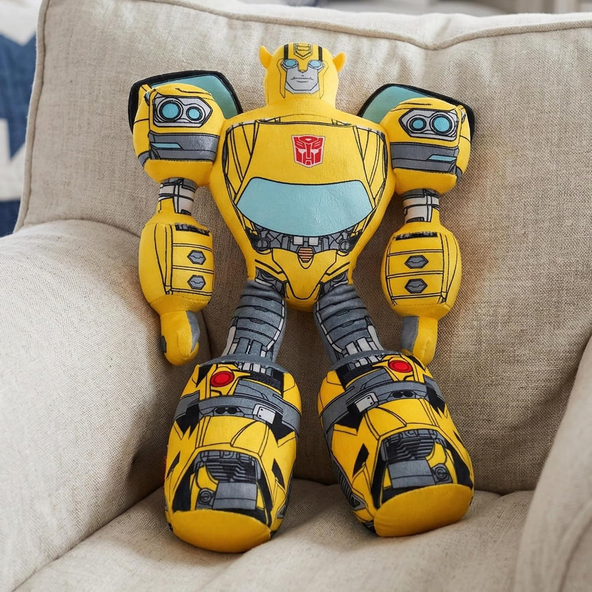 Transformer Bumblebee Kids Bedding - Almohada súper suave y acogedo...