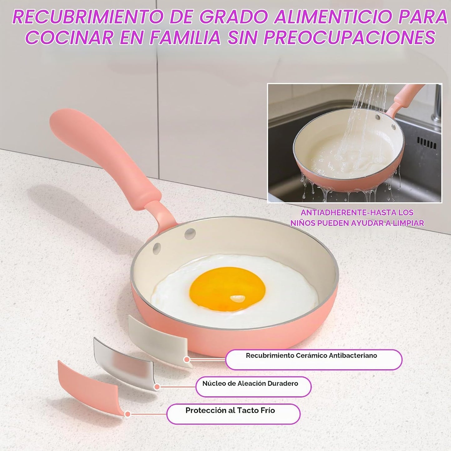 Gotoofun Juego de cocina para niños real para mini cocina, juego de...
