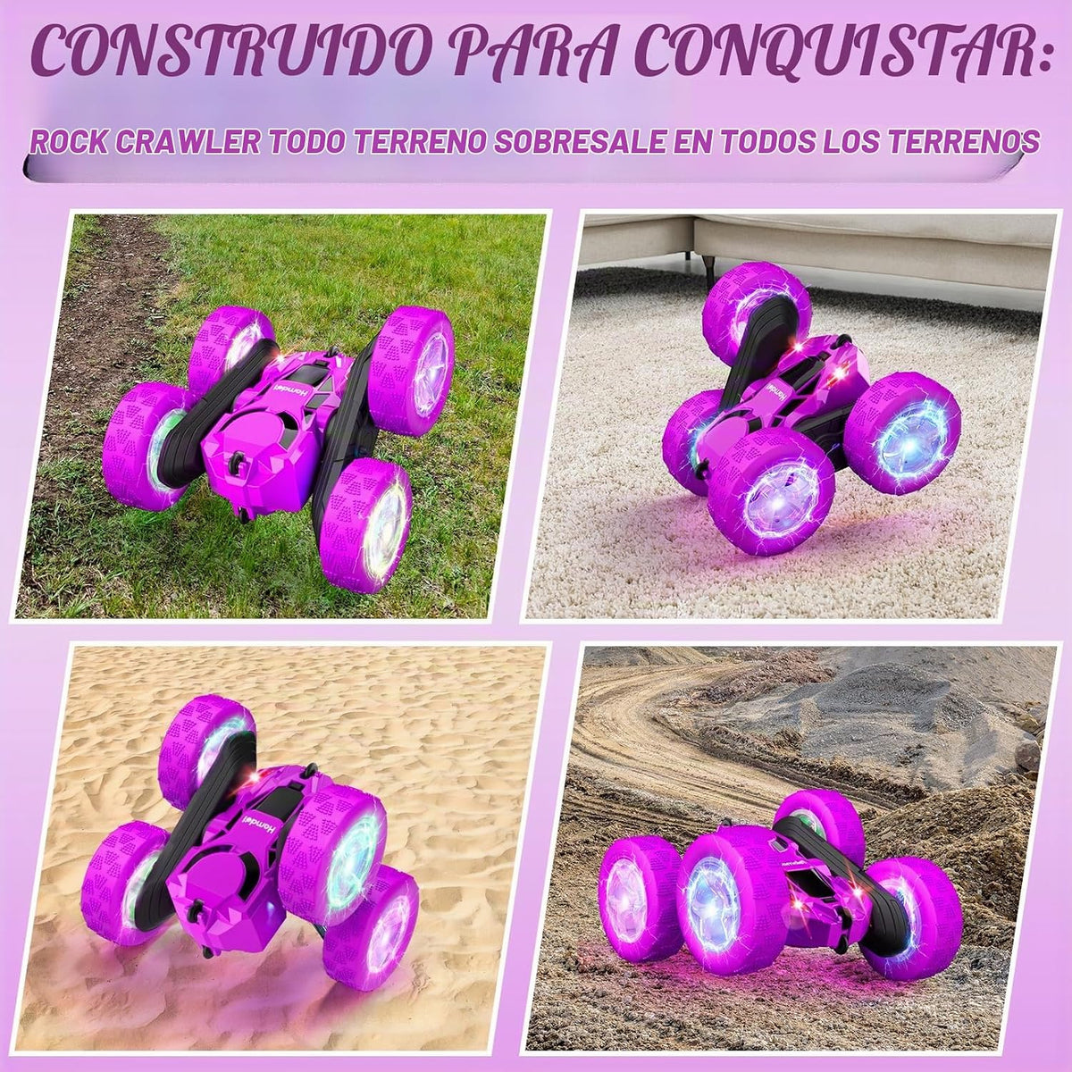 Hamdol Coche de control remoto para niños, autos a control remoto c...