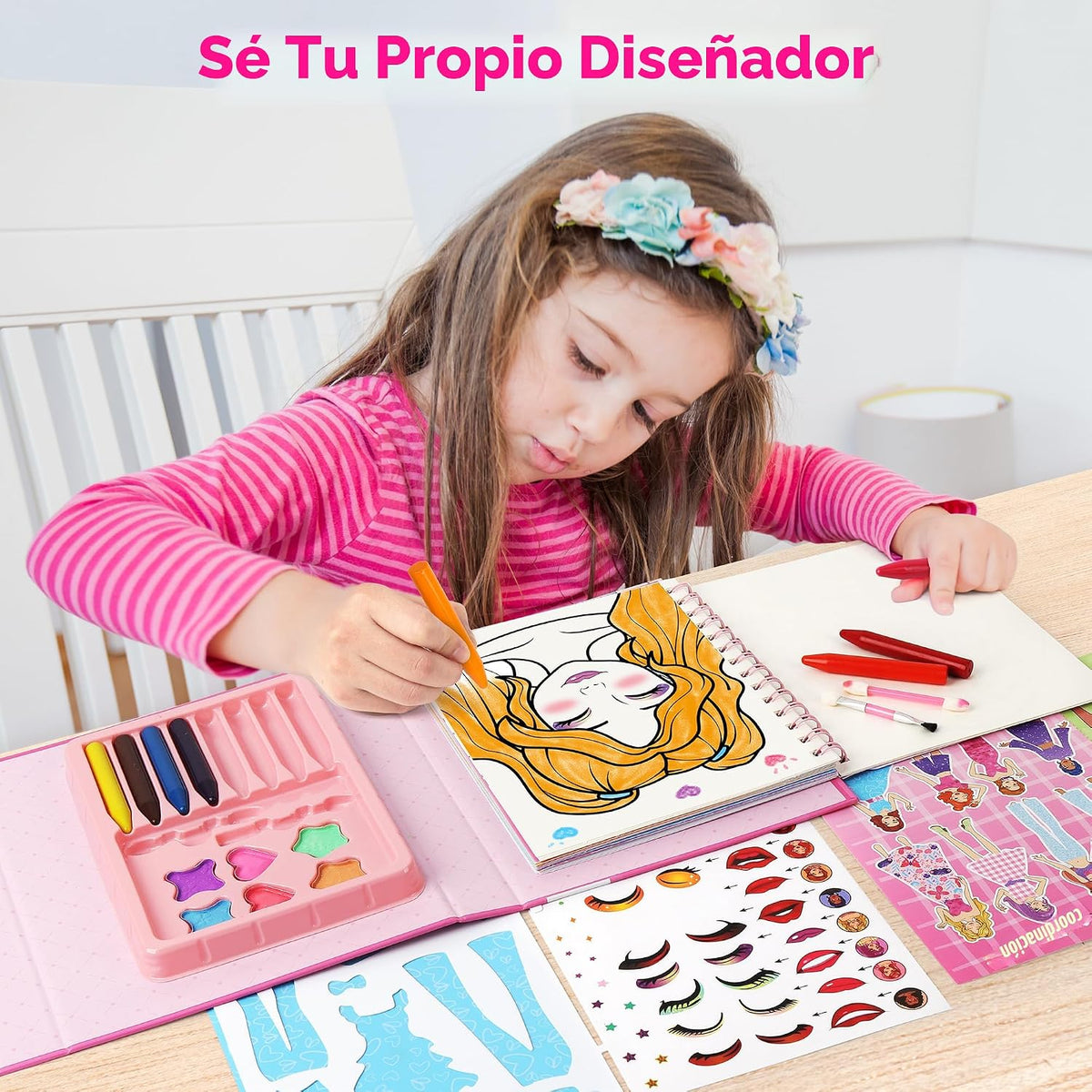 Mocoosy Kit de Manualidades de Maquillaje para Niñas de 6-8 Años, L...