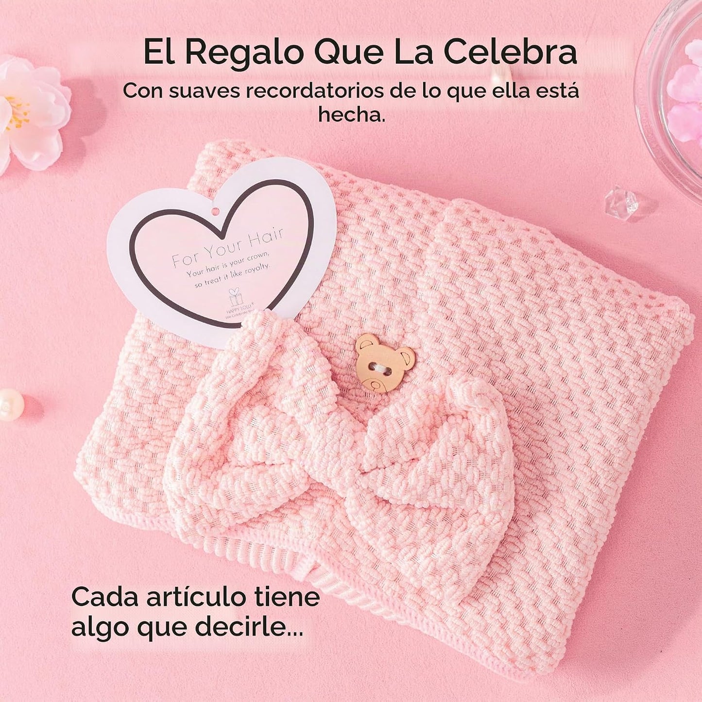 Happy Lolli Power Shower Gift Set \u2013 Juego de Regalo \u2013 Acc...