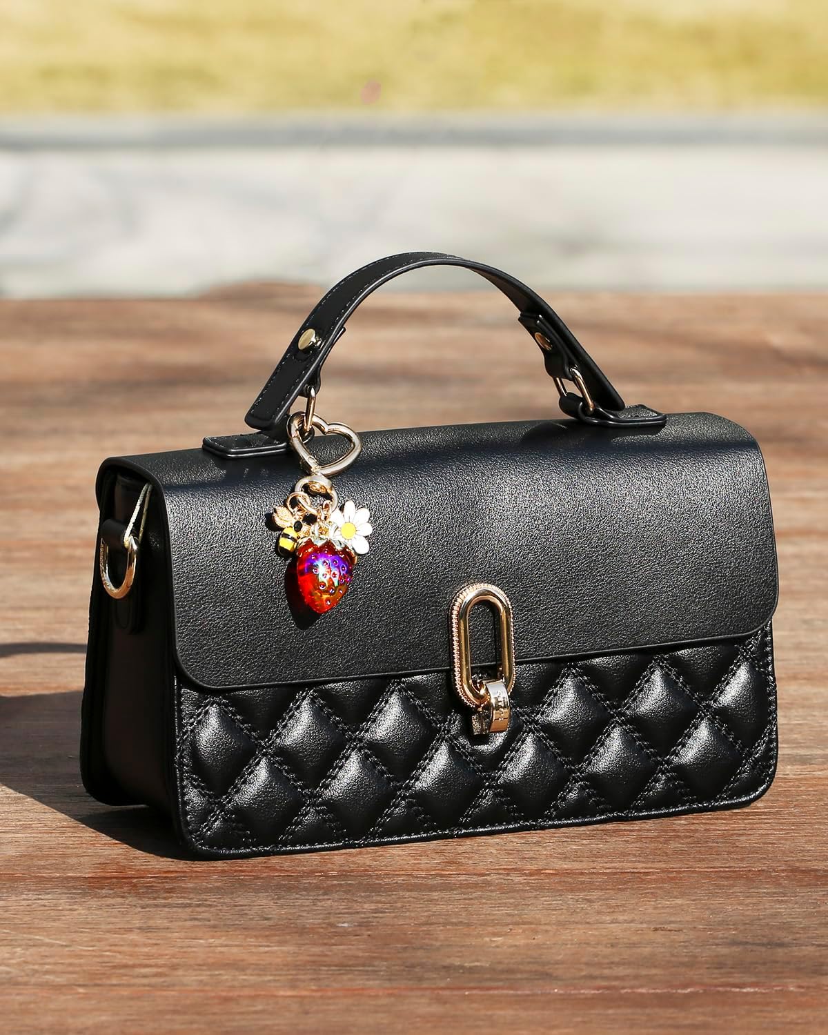 4 dijes para bolsos, bonitos accesorios para bolso y llavero de cer...