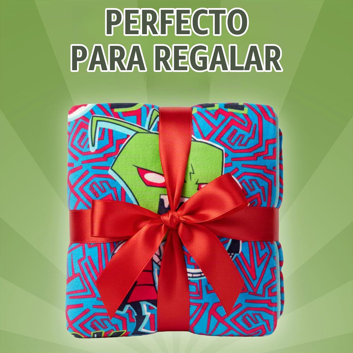 Silver Buffalo Invader Zim I Don't Like You - Manta de forro po...
