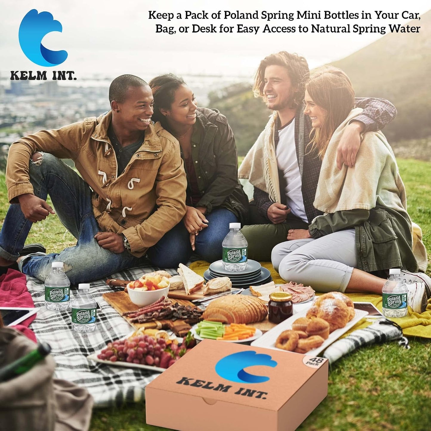 Poland Spring - Mini botellas de agua de 8 onzas \u2013 Paquete de...