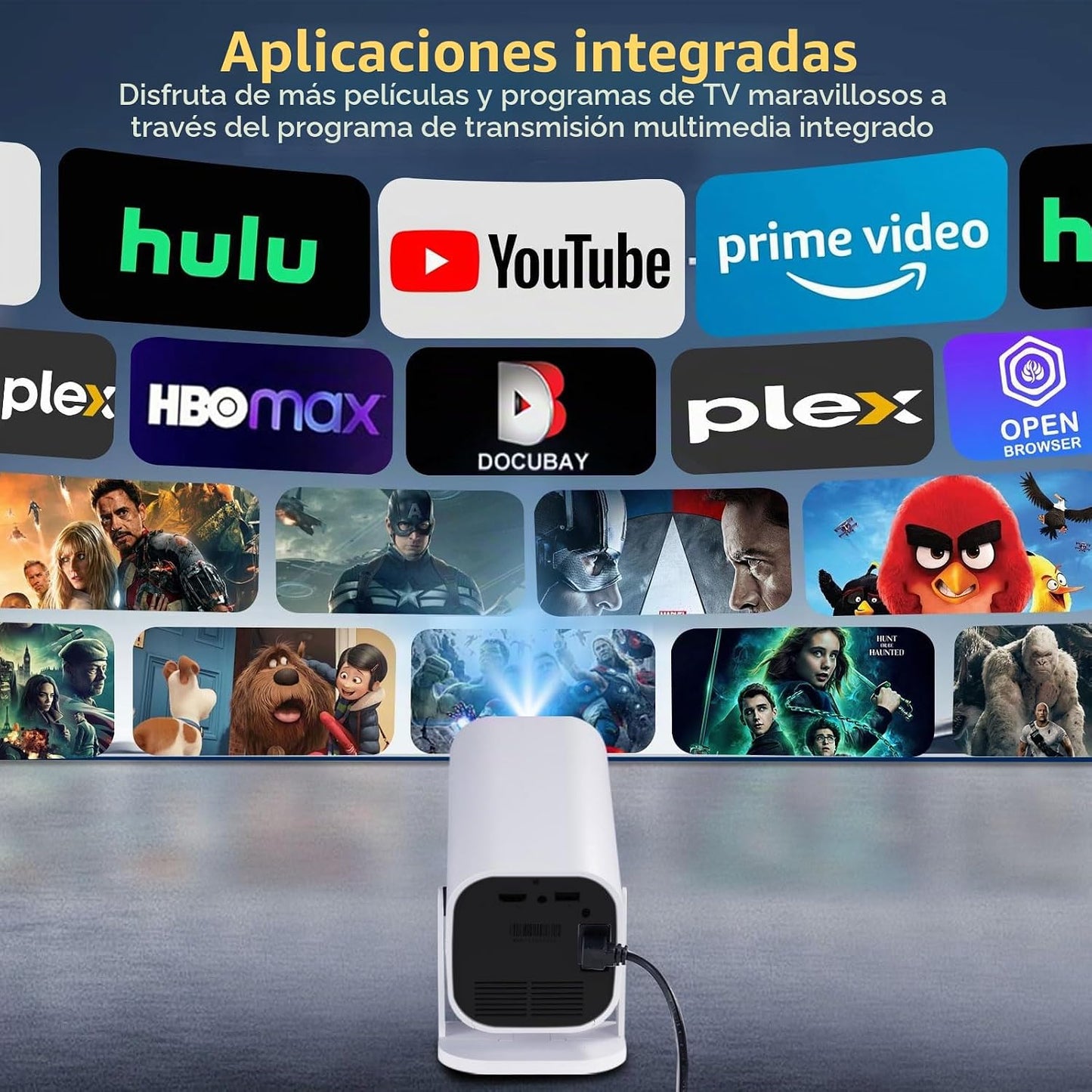 Aplicaciones integradas, enfoque eléctrico y rotación de 210°: mini...